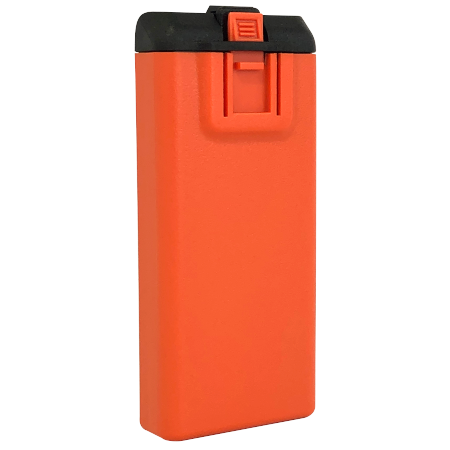 AA BATTERY CLAMSHELL FOR KNG, BADASS ORANGE