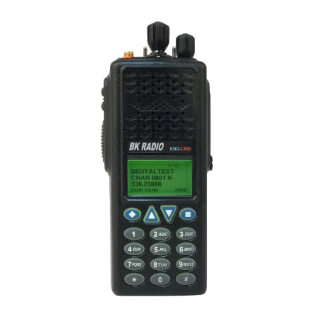 KNG-P150CMD, Command, Digital APCO P25, VHF, BK Portable Radio ...