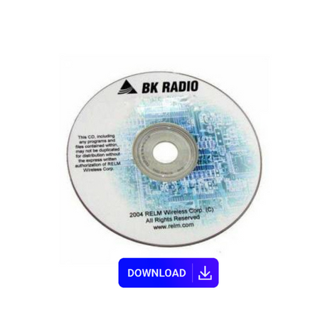 Software Editor Download KAA0733 for KNG Radios