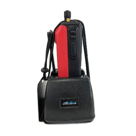CHKNGVC9R1BE Vehicle Charger, Rapid Rate, Quad-Chemistry, Equivalent to KAA0355P for KNG P Series Radios with radio charging as a side view