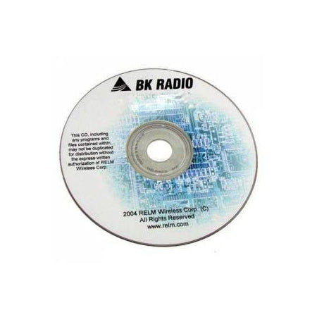 PROGRAMMING SOFTWARE, LAA0745CD - CD, COMPATABLE WITH WINDOWS 98, XP, VISTA & 32 BIT VERSION OF WINDOWS 7 FOR RELM BK RADIO DMH